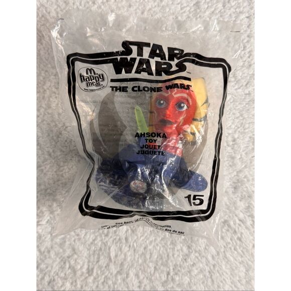 Lot of 7 McDonald's Star Wars The Clone Wars Happy Meal Bobblehead Toys 2008 - Picture 10 of 15